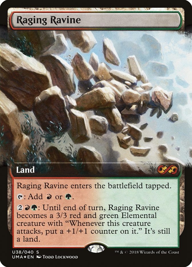 Raging Ravine (Topper) [Ultimate Masters Box Topper] | Card Merchant Takapuna
