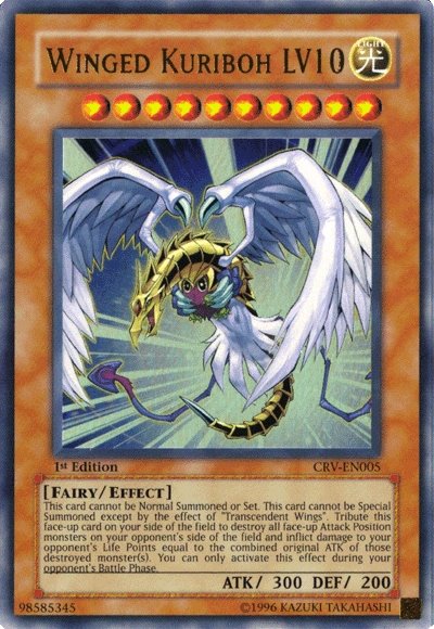 Winged Kuriboh LV10 [CRV-EN005] Ultra Rare | Card Merchant Takapuna