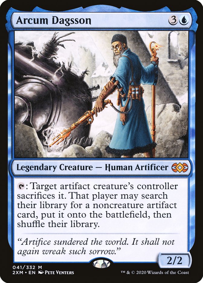 Arcum Dagsson [Double Masters] | Card Merchant Takapuna