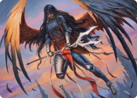 Liesa, Forgotten Archangel Art Card [Innistrad: Midnight Hunt Art Series] | Card Merchant Takapuna