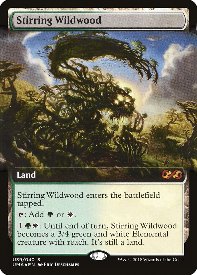 Stirring Wildwood (Topper) [Ultimate Masters Box Topper] | Card Merchant Takapuna