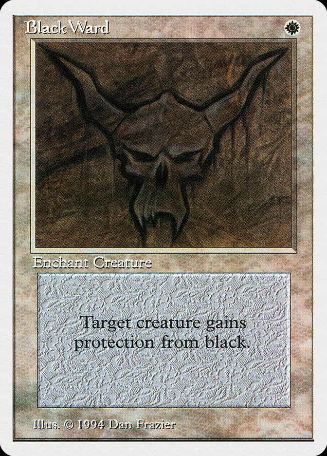 Black Ward [Summer Magic / Edgar] | Card Merchant Takapuna