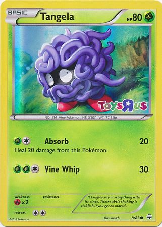 Tangela (8/83) (Toys R Us Promo) [XY: Generations] | Card Merchant Takapuna