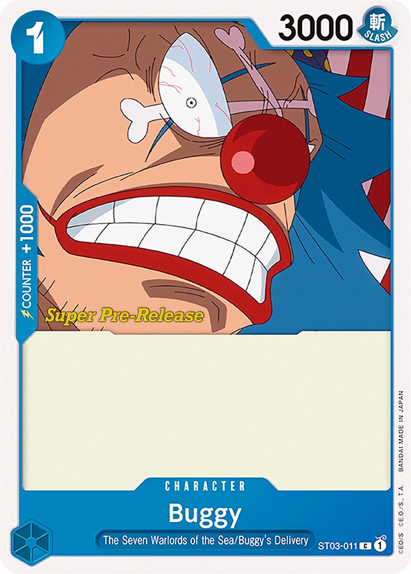 Buggy [Super Pre-Release Starter Deck: The Seven Warlords of the Sea] | Card Merchant Takapuna
