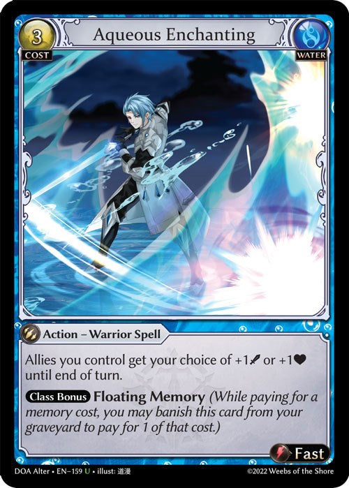 Aqueous Enchanting (159) [Dawn of Ashes: Alter Edition] | Card Merchant Takapuna