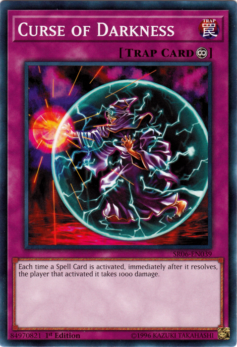 Curse of Darkness [SR06-EN039] Common | Card Merchant Takapuna