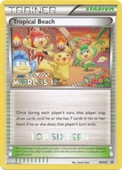 Tropical Beach (BW50) (Top 16) [Black & White: Black Star Promos] | Card Merchant Takapuna