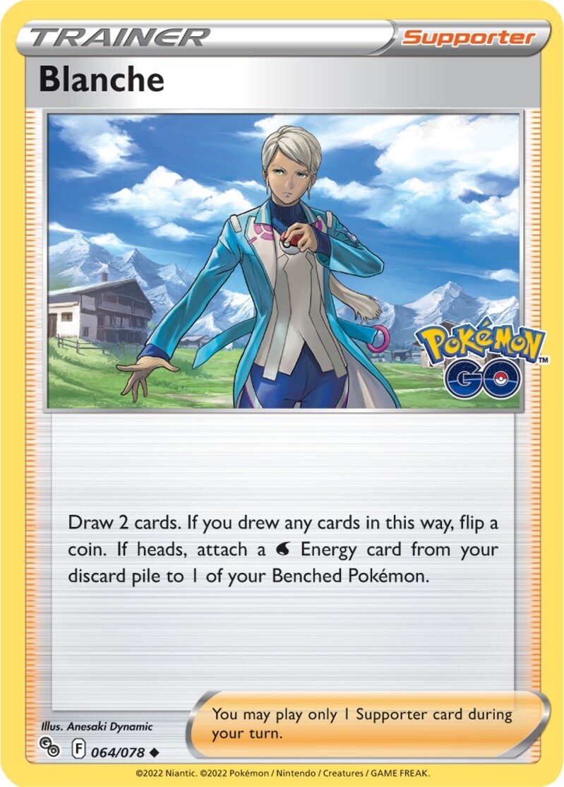 Blanche (064/078) [Pokémon GO] | Card Merchant Takapuna