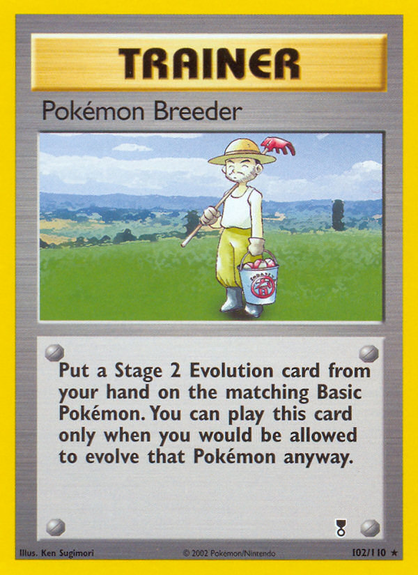 Pokemon Breeder (102/110) [Legendary Collection] | Card Merchant Takapuna