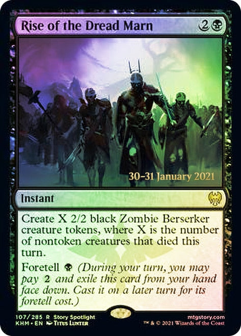 Rise of the Dread Marn [Kaldheim Prerelease Promos] | Card Merchant Takapuna