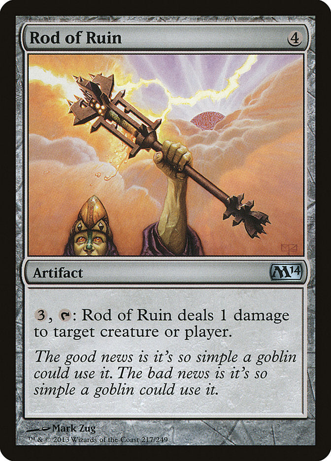 Rod of Ruin [Magic 2014] | Card Merchant Takapuna