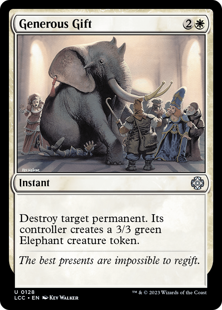 Generous Gift [The Lost Caverns of Ixalan Commander] | Card Merchant Takapuna