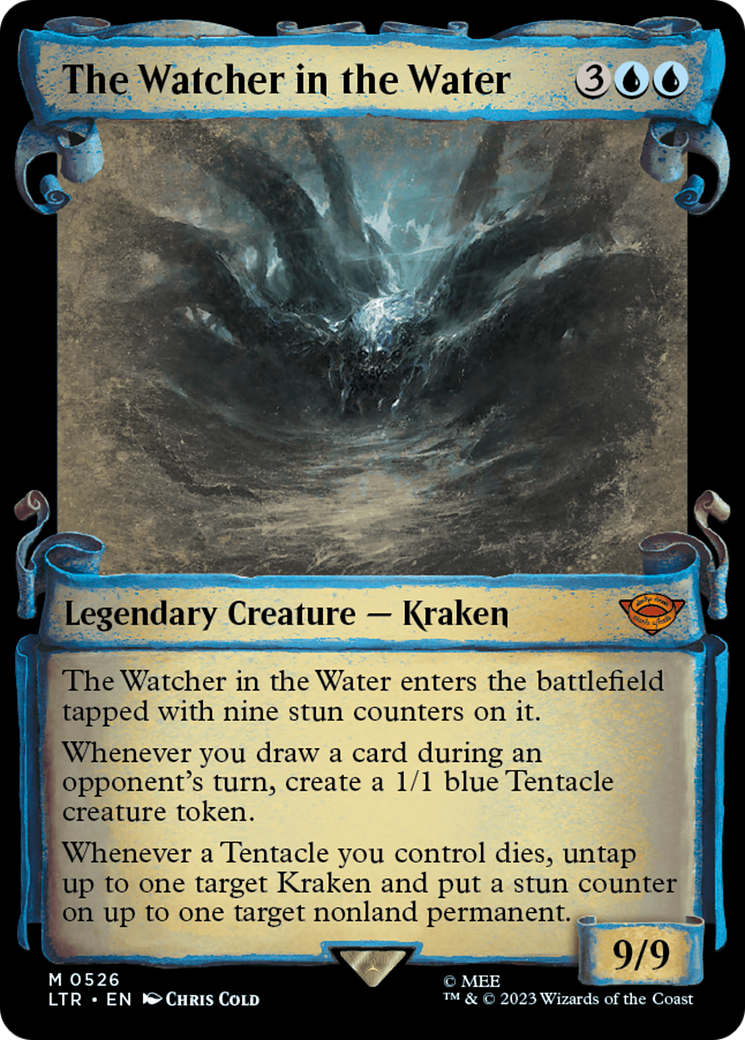 The Watcher in the Water [The Lord of the Rings: Tales of Middle-Earth Showcase Scrolls] | Card Merchant Takapuna