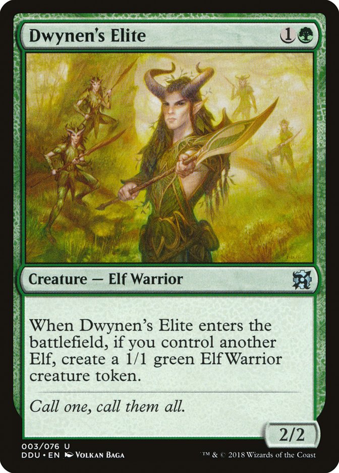 Dwynen's Elite [Duel Decks: Elves vs. Inventors] | Card Merchant Takapuna