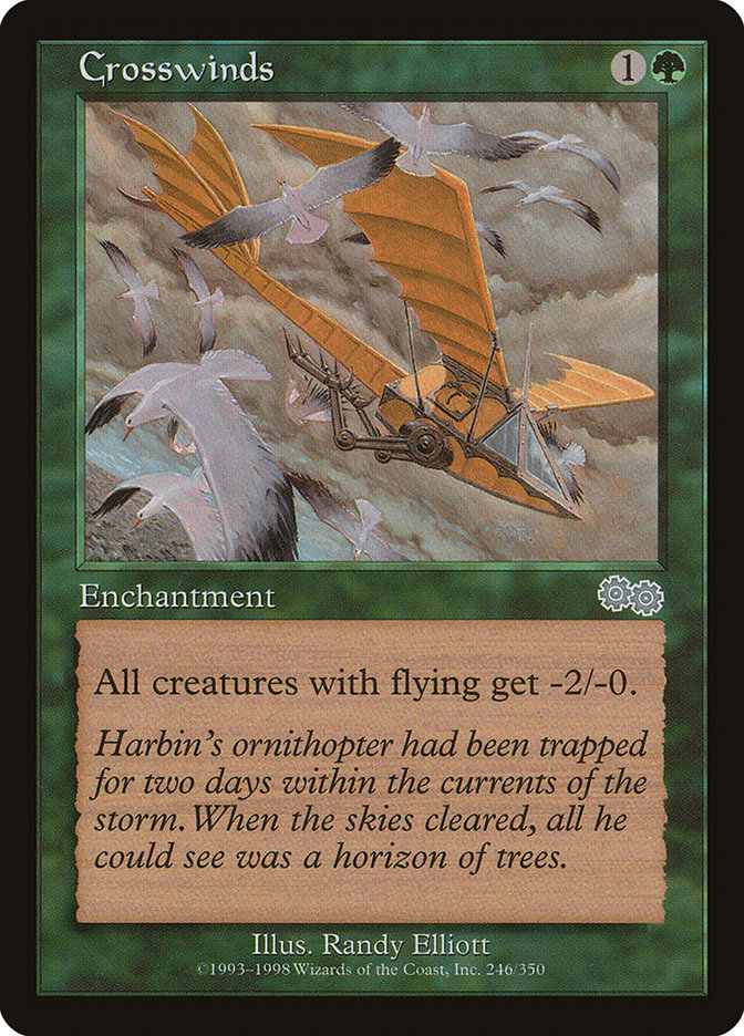 Crosswinds [Urza's Saga] | Card Merchant Takapuna