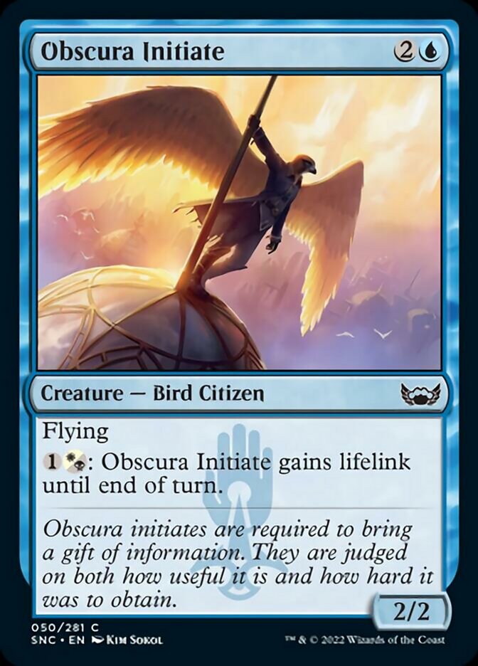 Obscura Initiate [Streets of New Capenna] | Card Merchant Takapuna