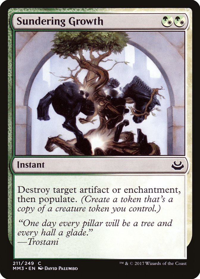 Sundering Growth [Modern Masters 2017] | Card Merchant Takapuna