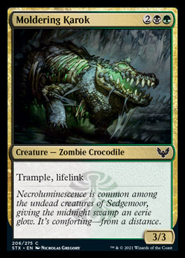 Moldering Karok [Strixhaven: School of Mages] | Card Merchant Takapuna