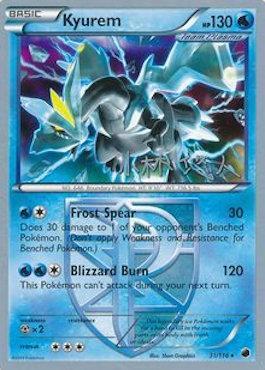Kyurem (31/116) (Plasma Power - Haruto Kobayashi) [World Championships 2014] | Card Merchant Takapuna