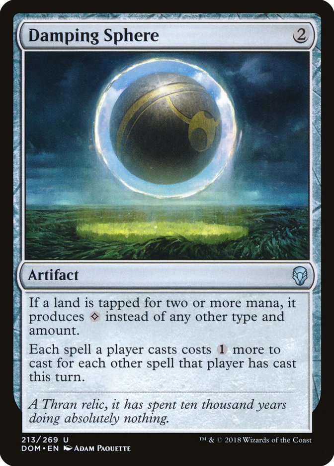 Damping Sphere [Dominaria] | Card Merchant Takapuna