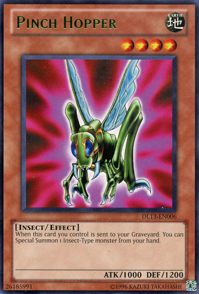 Pinch Hopper (Green) [DL13-EN006] Rare | Card Merchant Takapuna