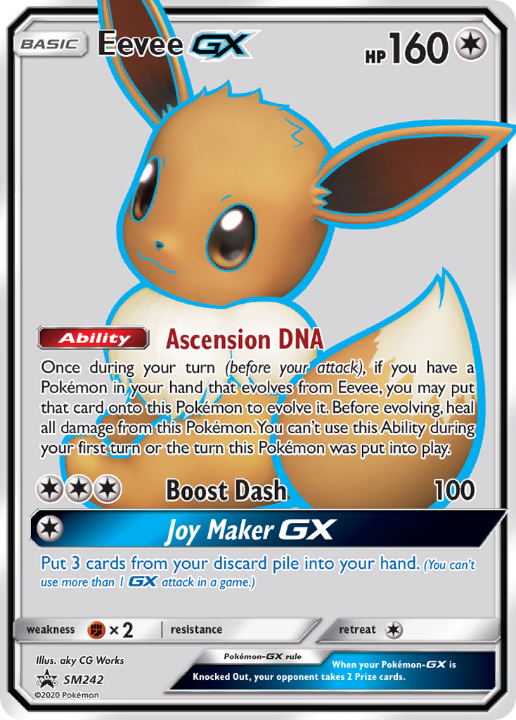 Eevee GX (SM242) [Sun & Moon: Black Star Promos] | Card Merchant Takapuna