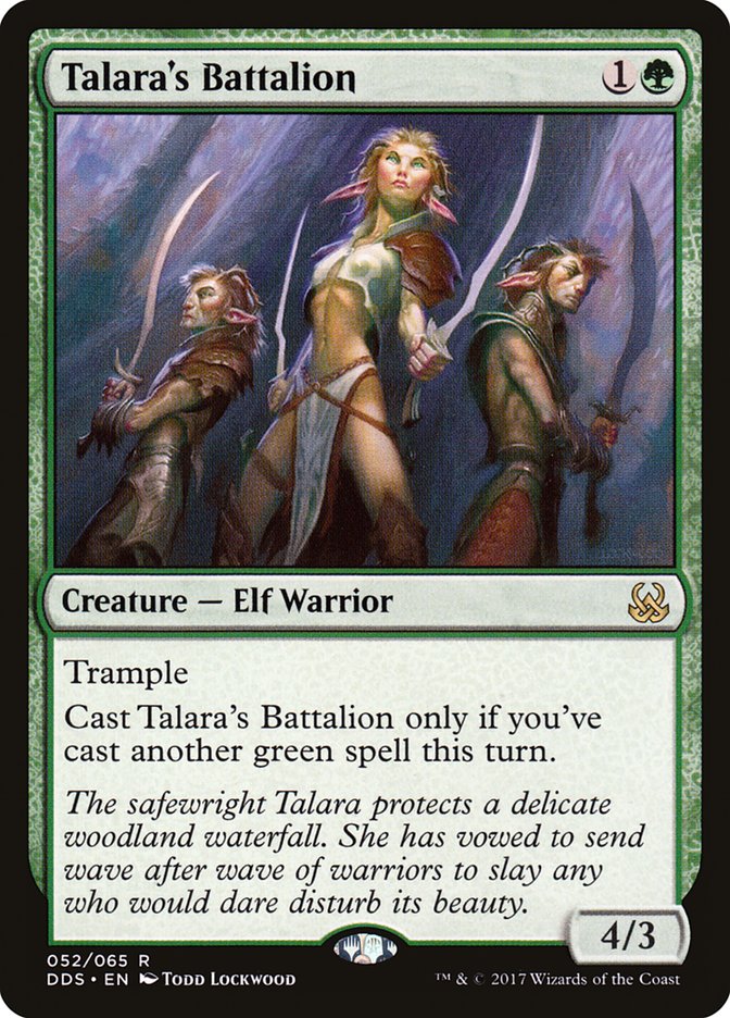 Talara's Battalion [Duel Decks: Mind vs. Might] | Card Merchant Takapuna