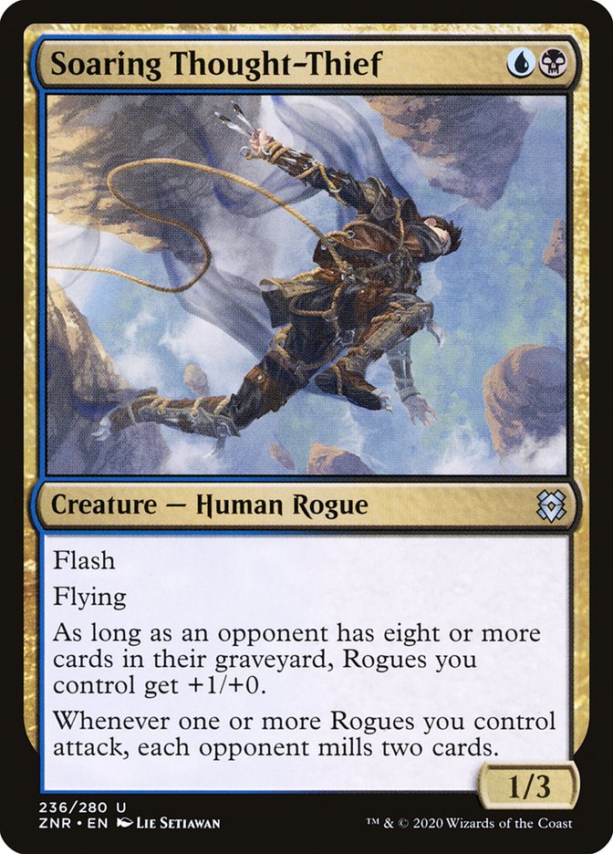 Soaring Thought-Thief [Zendikar Rising] | Card Merchant Takapuna