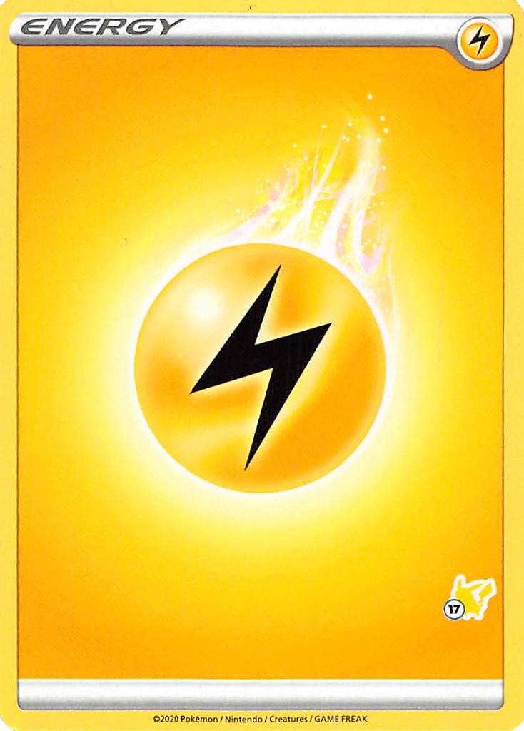 Lightning Energy (Pikachu Stamp #17) [Battle Academy 2022] | Card Merchant Takapuna