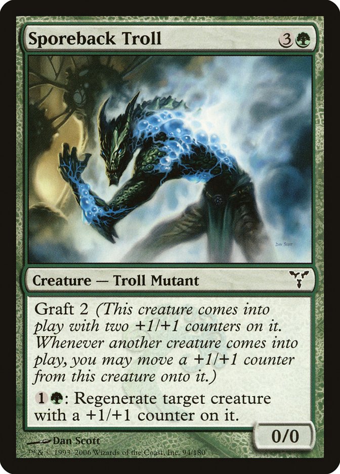 Sporeback Troll [Dissension] | Card Merchant Takapuna