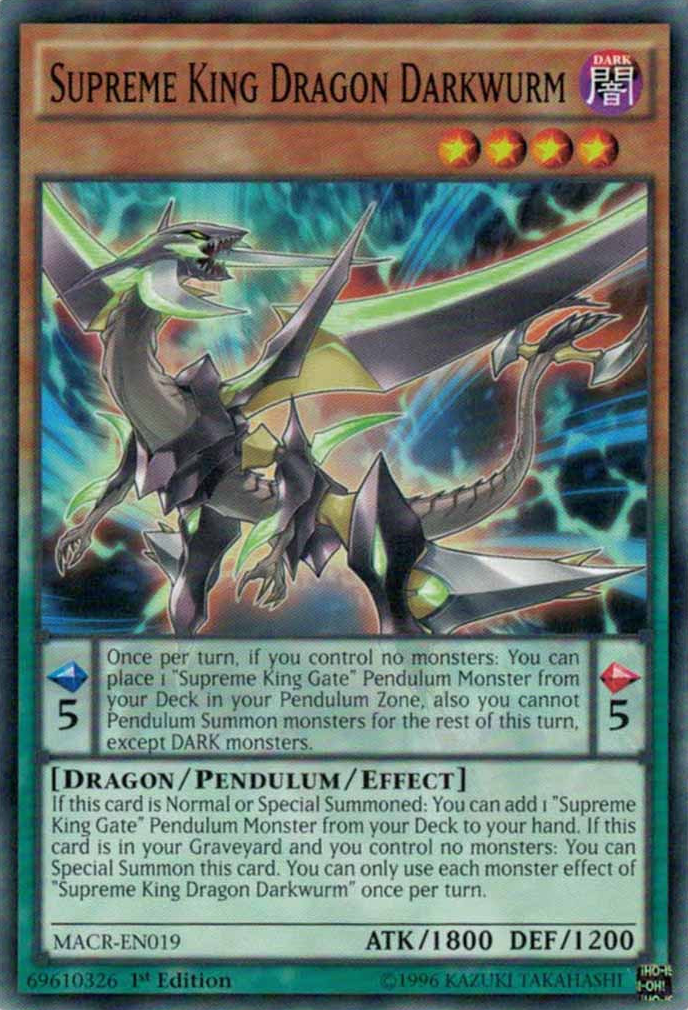 Supreme King Dragon Darkwurm [MACR-EN019] Common | Card Merchant Takapuna
