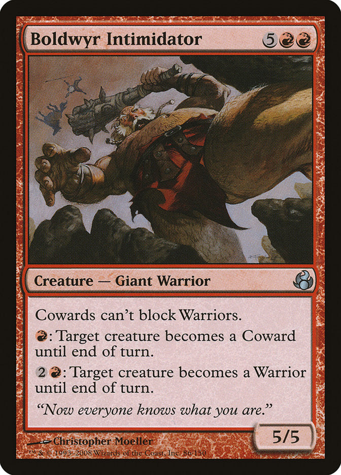 Boldwyr Intimidator [Morningtide] | Card Merchant Takapuna