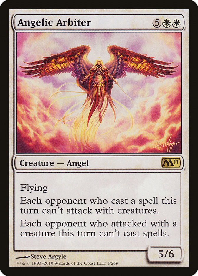 Angelic Arbiter [Magic 2011] | Card Merchant Takapuna
