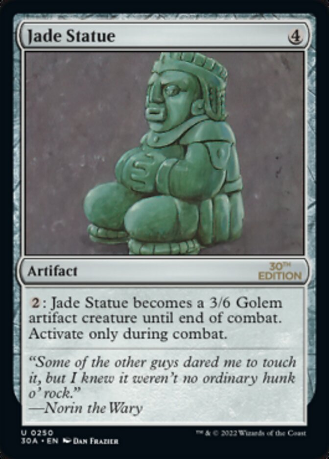 Jade Statue [30th Anniversary Edition] | Card Merchant Takapuna