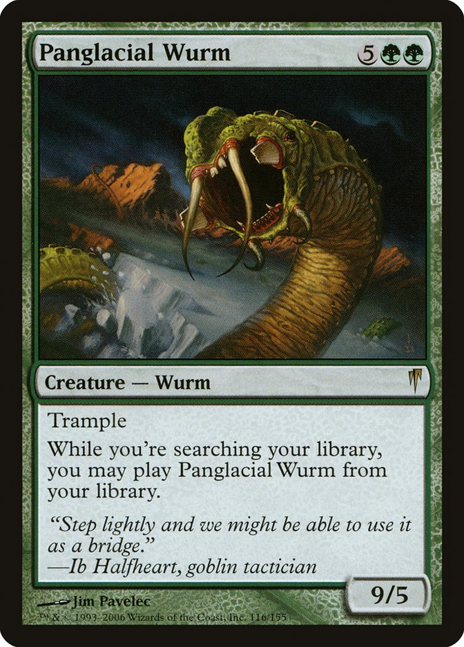 Panglacial Wurm [Coldsnap] | Card Merchant Takapuna