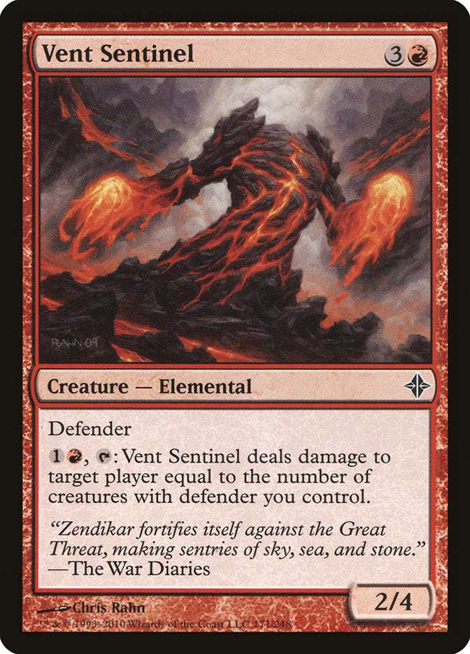 Vent Sentinel [Rise of the Eldrazi] | Card Merchant Takapuna