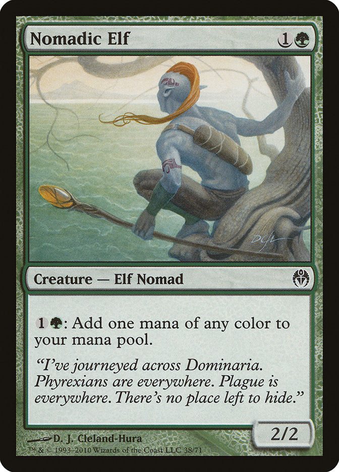 Nomadic Elf [Duel Decks: Phyrexia vs. the Coalition] | Card Merchant Takapuna