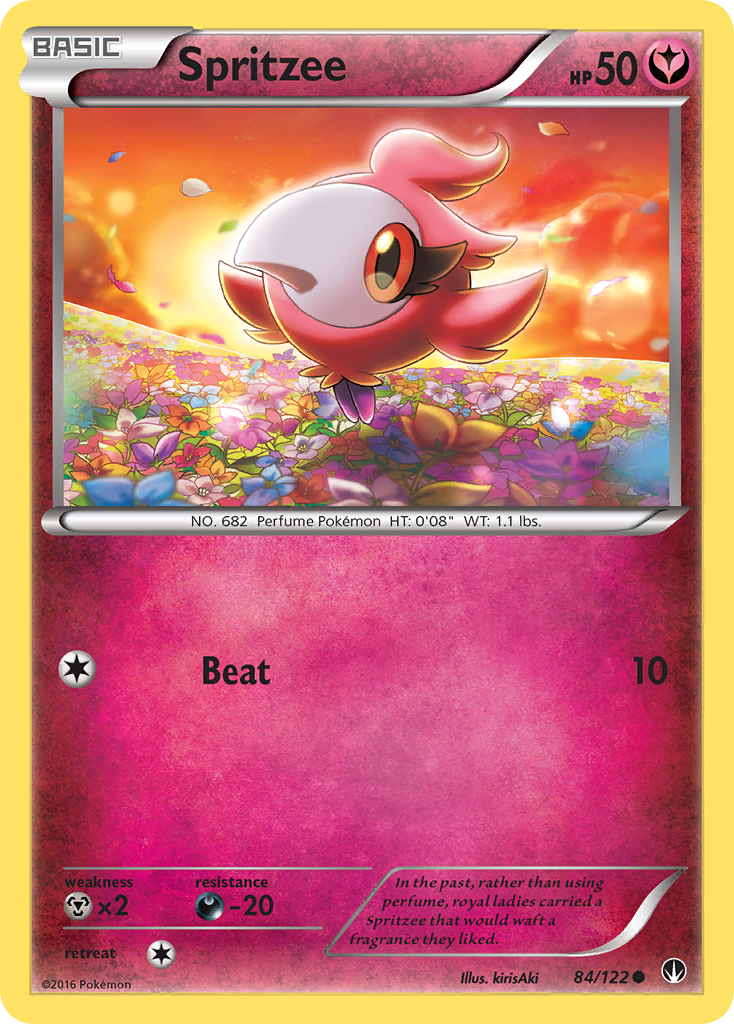 Spritzee (84/122) [XY: BREAKpoint] | Card Merchant Takapuna