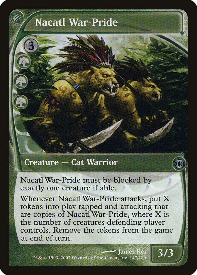 Nacatl War-Pride [Future Sight] | Card Merchant Takapuna