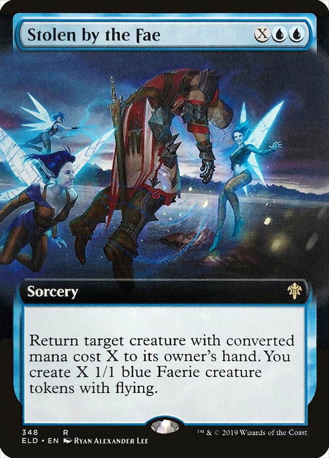 Stolen by the Fae (Extended Art) [Throne of Eldraine] | Card Merchant Takapuna
