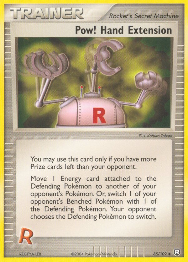 Pow! Hand Extension (85/109) [EX: Team Rocket Returns] | Card Merchant Takapuna