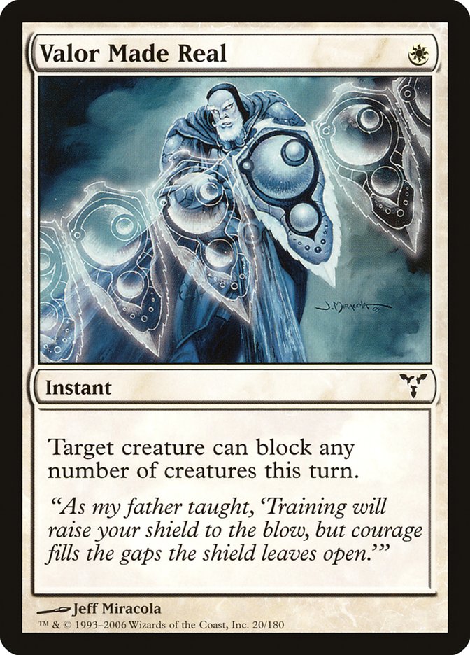 Valor Made Real [Dissension] | Card Merchant Takapuna