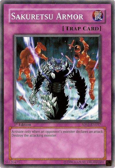 Sakuretsu Armor [5DS1-EN037] Common | Card Merchant Takapuna