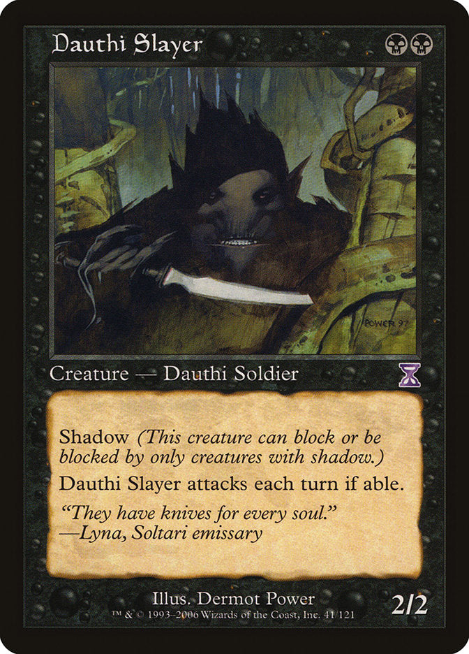 Dauthi Slayer [Time Spiral Timeshifted] | Card Merchant Takapuna