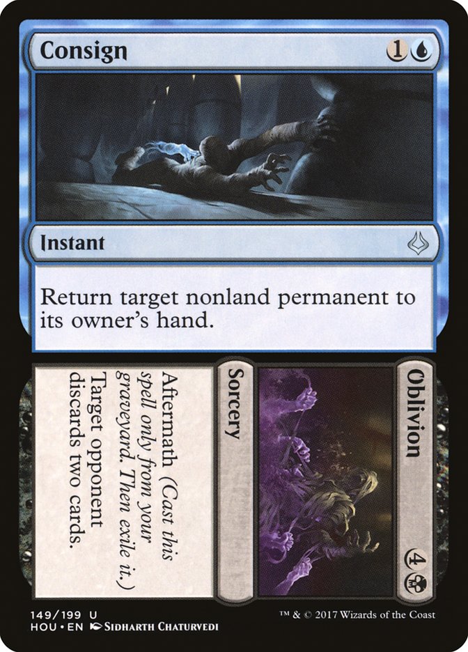 Consign // Oblivion [Hour of Devastation] | Card Merchant Takapuna