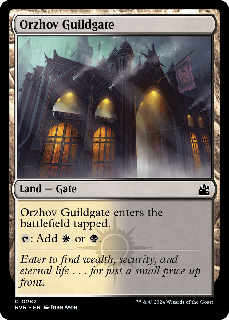 Orzhov Guildgate [Ravnica Remastered] | Card Merchant Takapuna