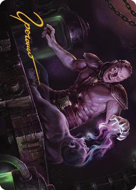Jon Irenicus, Shattered One Art Card (37) (Gold-Stamped Signature) [Commander Legends: Battle for Baldur's Gate Art Series] | Card Merchant Takapuna