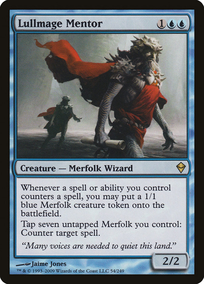 Lullmage Mentor [Zendikar] | Card Merchant Takapuna