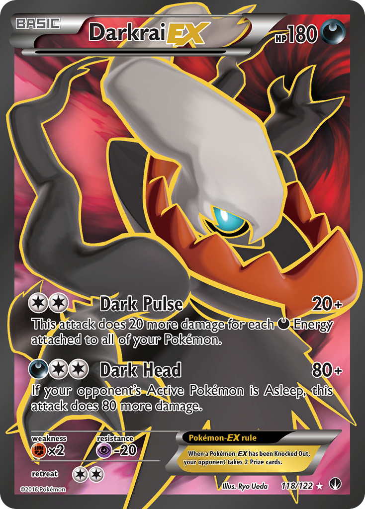 Darkrai EX (118/122) [XY: BREAKpoint] | Card Merchant Takapuna