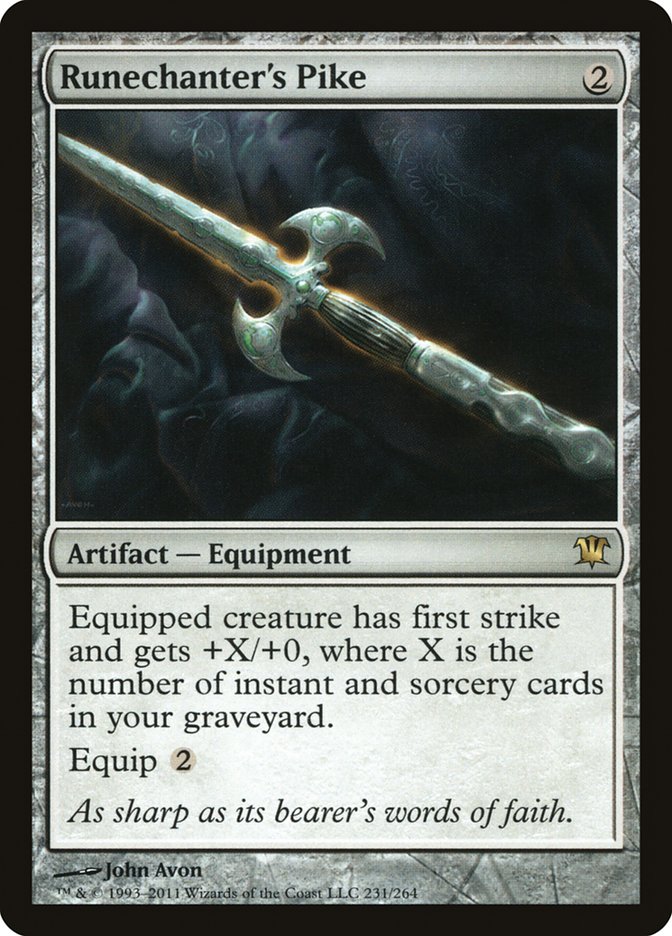 Runechanter's Pike [Innistrad] | Card Merchant Takapuna